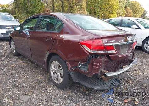 2014 Honda Civic Lx z USA, uszkodzony, nr VIN 19XFB2F56EE205842